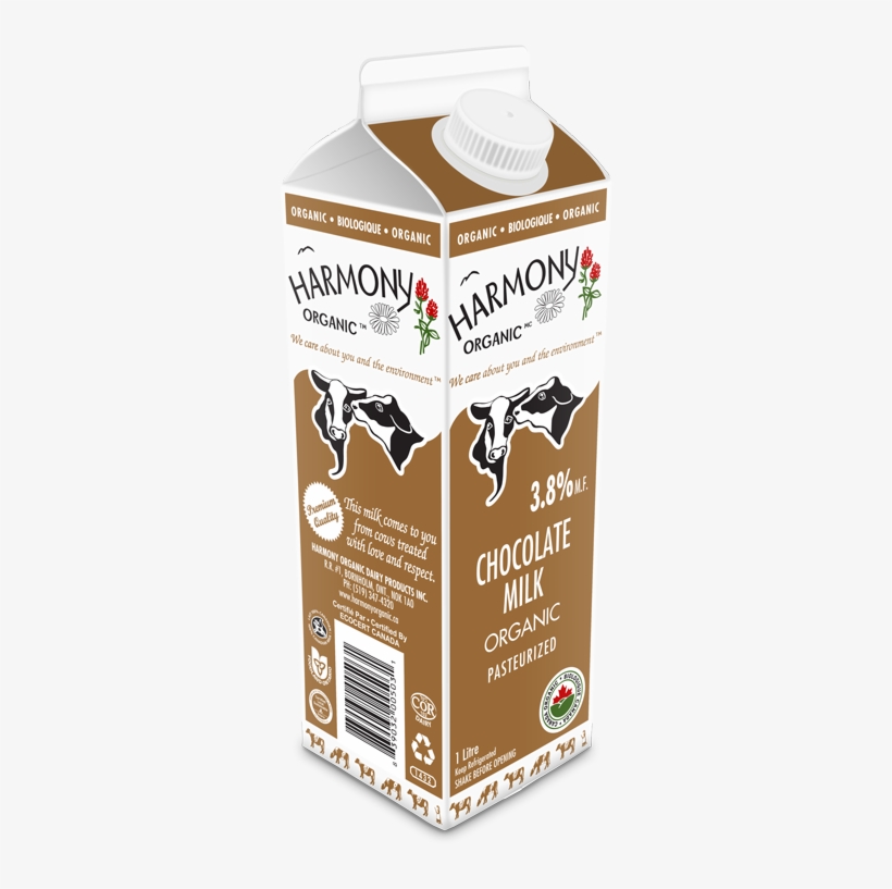 Organic Chocolate Milk One Litre Carton - 美国 全 脂 牛奶, transparent png #1037166