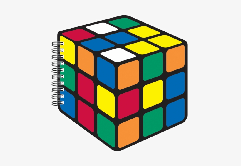 Banner Library Stock Rubik S Scented Notebook Iscream - Rubik's Cube, transparent png #1037193