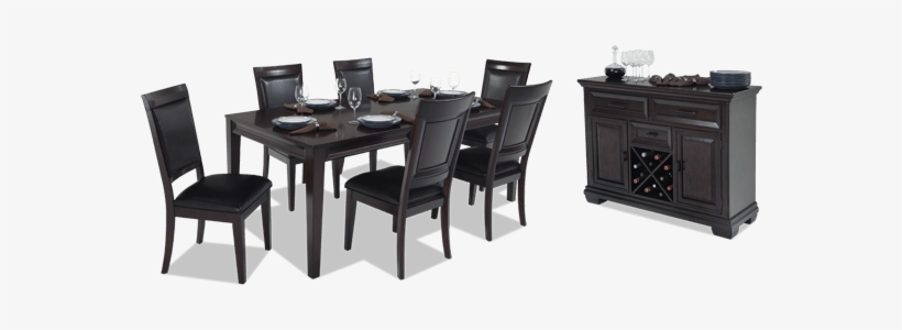 Matrix Dining - Bob's Furniture Dining Room, transparent png #1037370