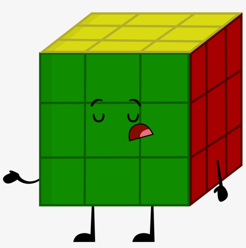 Updated Rubix Cube Pose - Illustration, transparent png #1037413