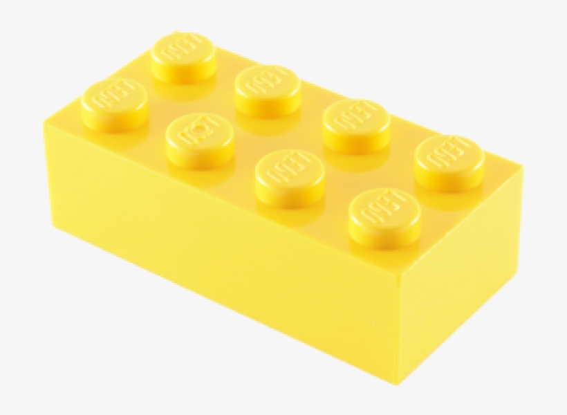Yellow Lego Brick Png - - Construction Set Toy, transparent png #1037463