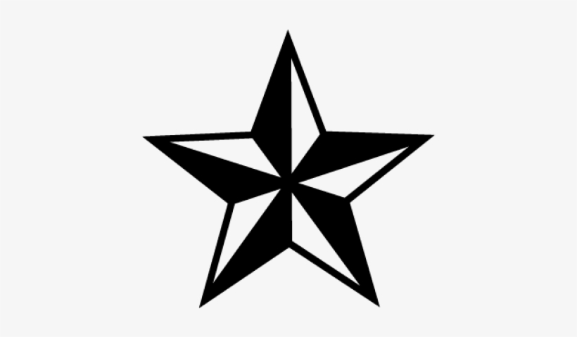 Nautical Star Vector - Stars Logo Vector, transparent png #1037784