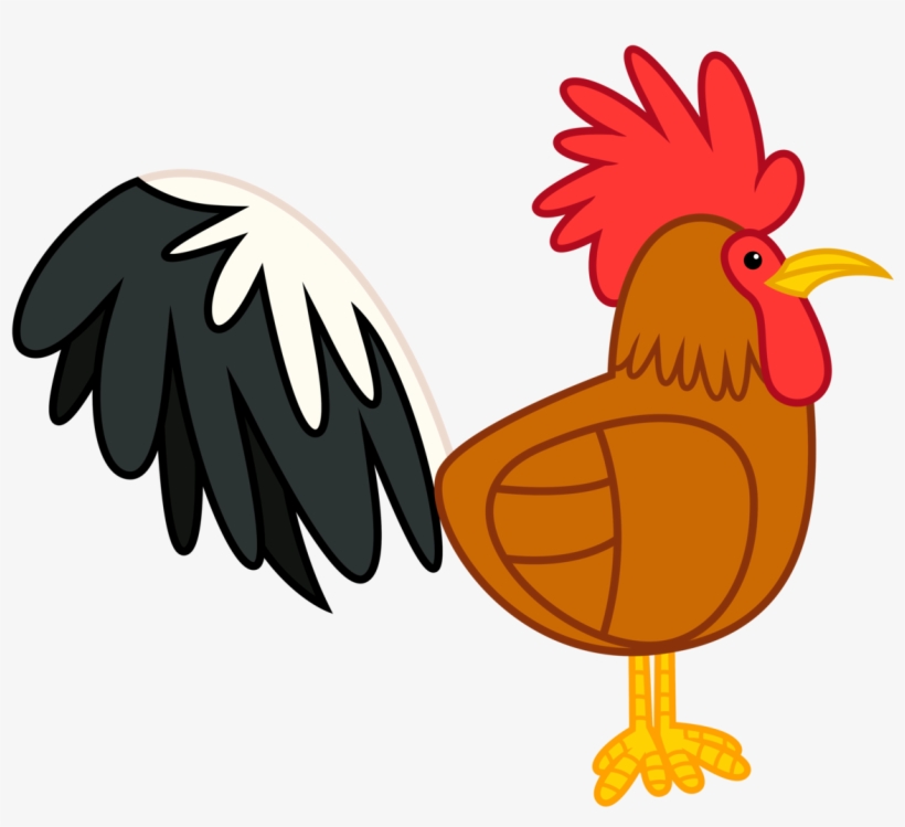 Fire Vector Rooster - My Little Pony Rooster, transparent png #1037920