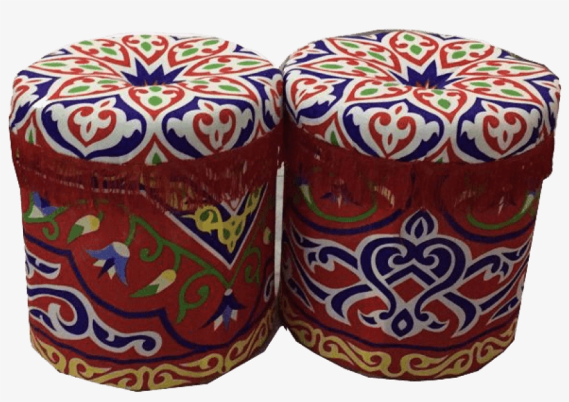 Free Png Ramadan Bean Bag Png Images Transparent - Memories Maker Round Printed Pouf, Red, transparent png #1038291