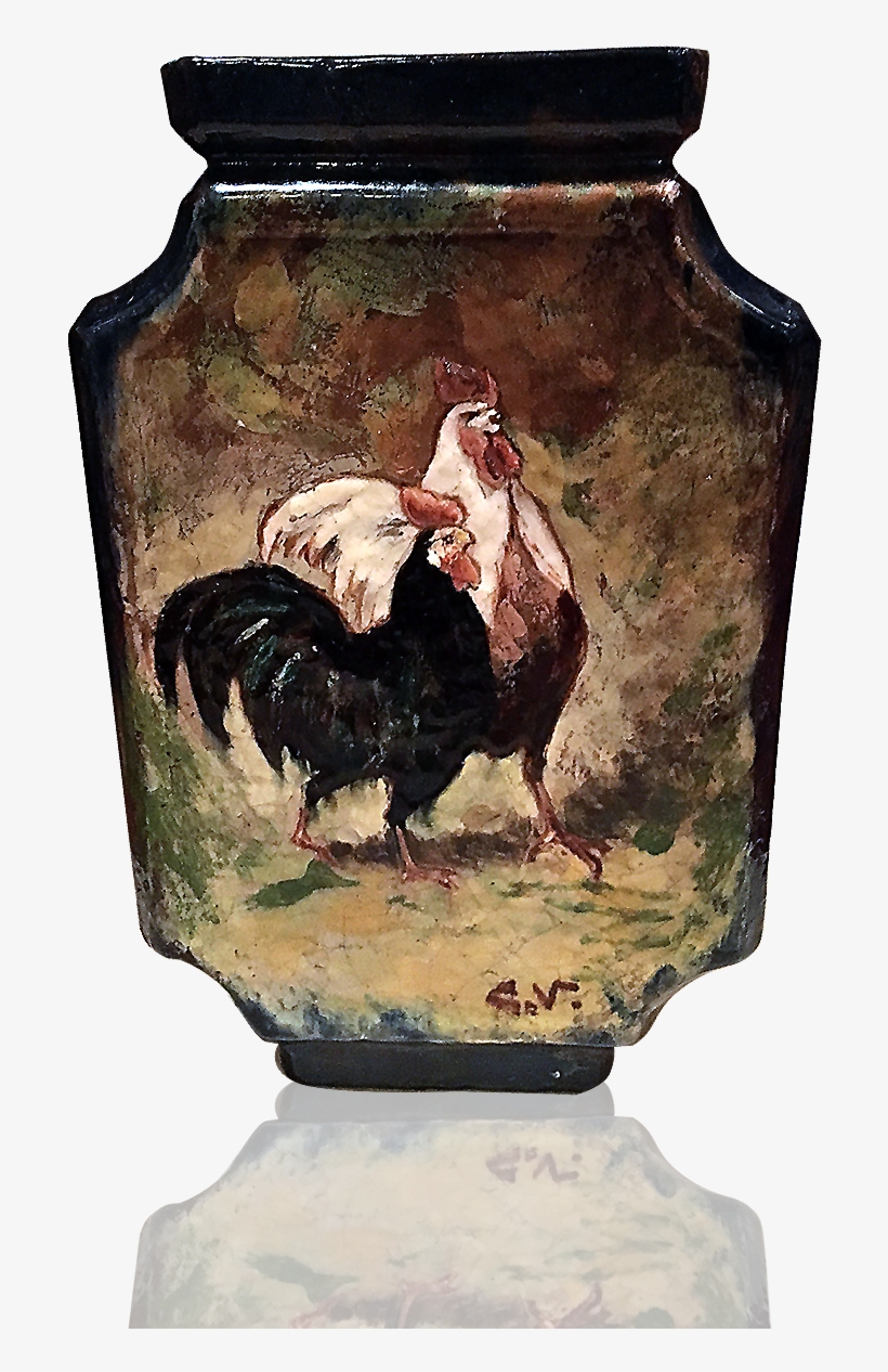 Charles Volkmar [1841-1914] American Artist And Potter - Vase, transparent png #1038384