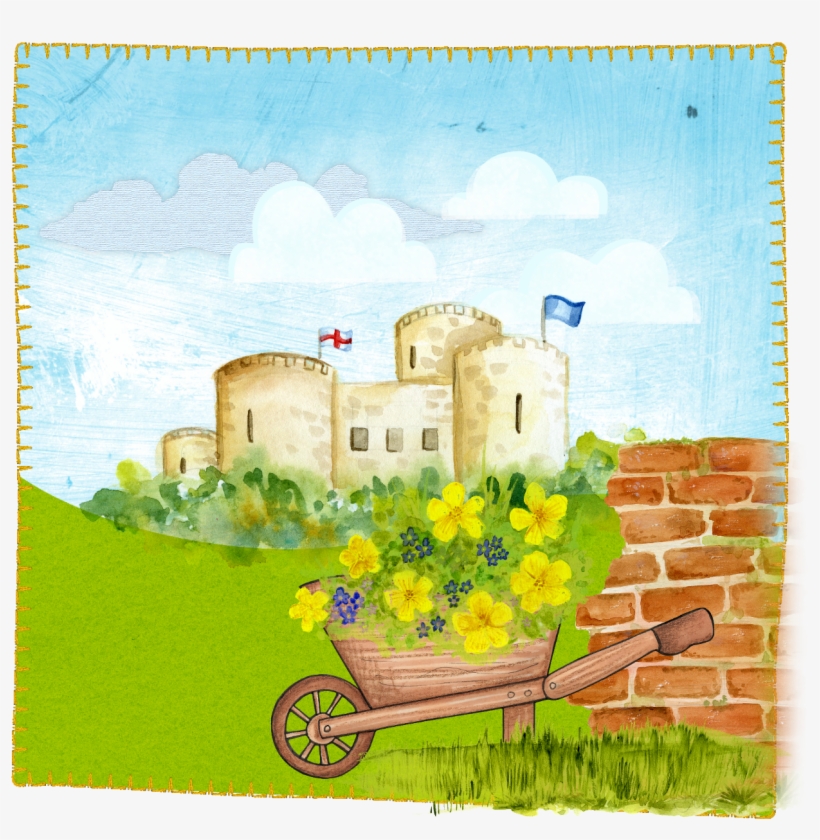 Kids Watercolor Scene Country 930906 - Watercolor Painting, transparent png #1038436