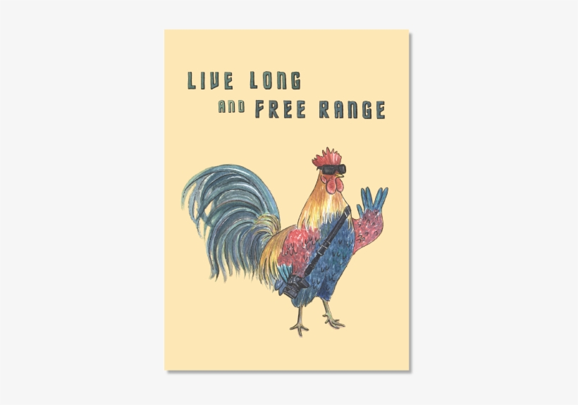 Free Ranger Archival Quality Print - Rooster, transparent png #1038471