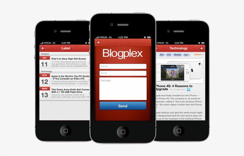 Blogplex - Iphone, transparent png #1038543