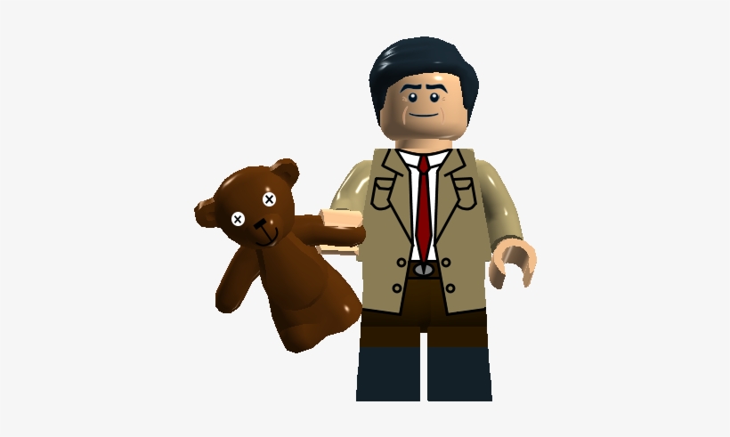 Mr Bean - Lego Mr Bean Teddy, transparent png #1038544