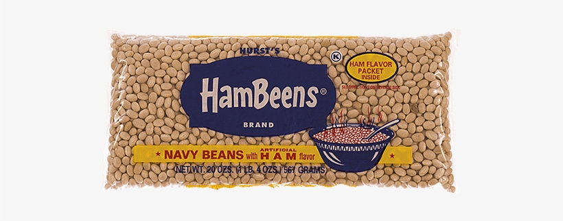 Navy Beans With Ham Flavor - Hursts Hambeens Pinto Beans, With Artificial Ham Flavor, transparent png #1039020