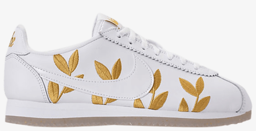 Wmns Cortez Ce 'gold Leaves' - Nike Women's Classic Cortez, transparent png #1039241