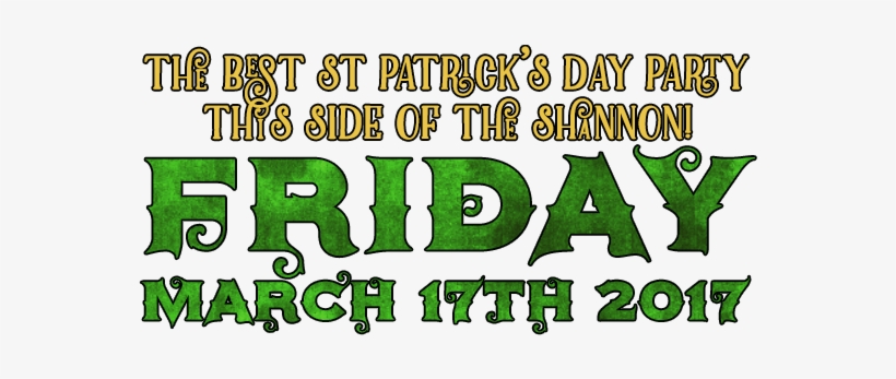 St Pats Day 2017, transparent png #1039388