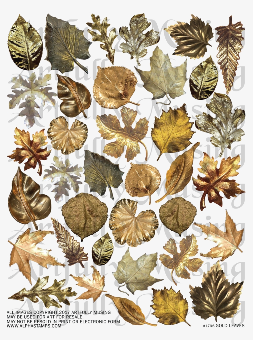 Add Twinklets Diamond Dust To Give The Leaves An Icy - Gold, transparent png #1039412