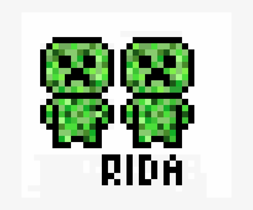 Pixel Art Grid Creeper Pixel Art Grid Gallery