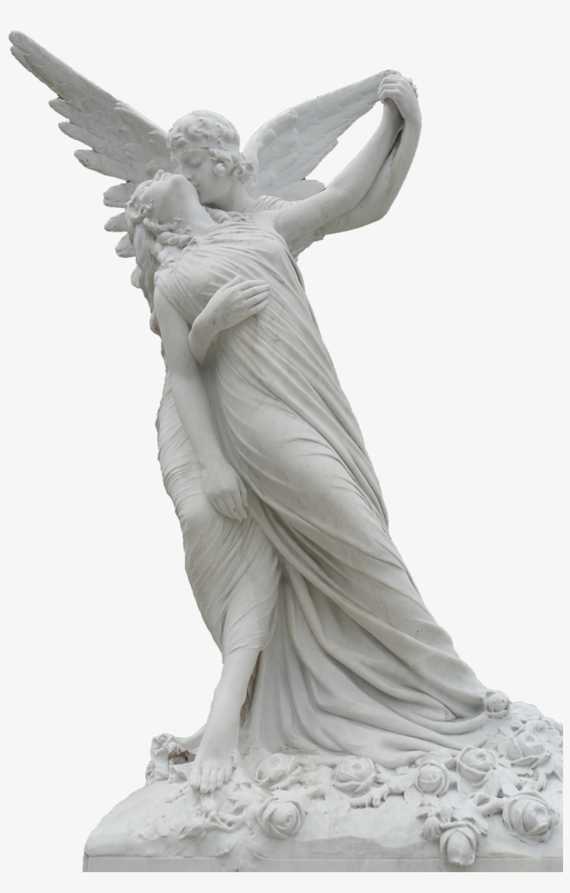Beso Del Ángel De Pacciani - Statue, transparent png #1040009