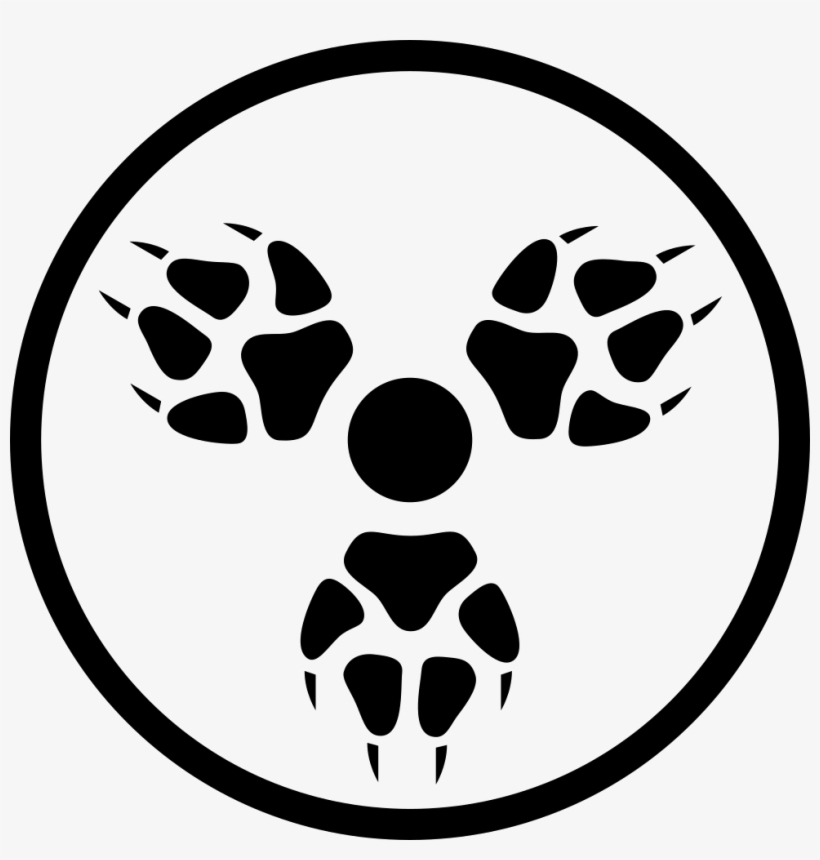 Pawprints - - Icon, transparent png #1040375