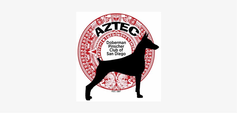 Aztec Doberman Pinscher Club - Modern Star Rug Study Bedroom Non-slip Mat Soft And, transparent png #1040450