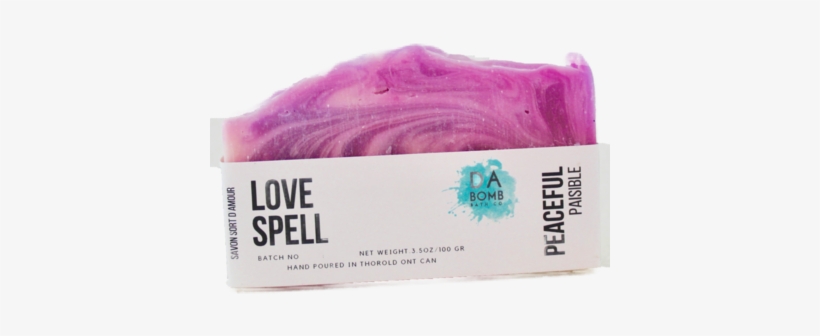 Love Spell Cold Press Soap - Wall Sticker Live Boldly, transparent png #1040844