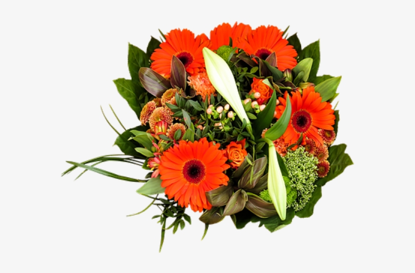 Birthday Bouquet, Bouquet, Isolated - Happy Birthday Flowers Images Png, transparent png #1041462