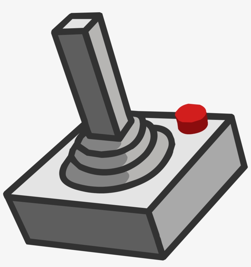 Retro Joystick - Atari Controller Pixel Art, transparent png #1041549