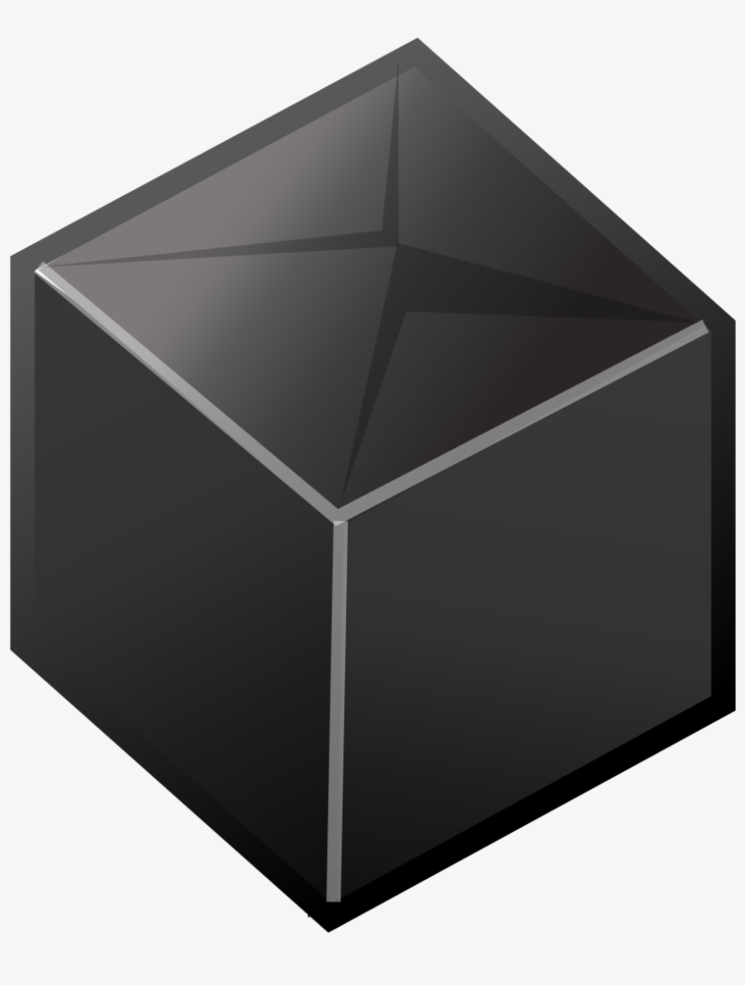 File - Black Box - Svg - Svg Box, transparent png #1041555