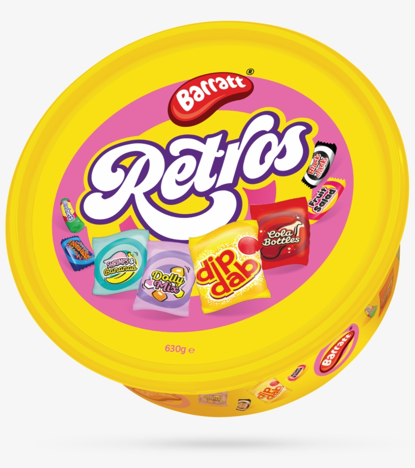 Barratt Is Launching A Retro Tub Of Sweets For Christmas - Yo-yo, transparent png #1041704