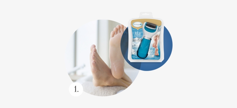 Your Feet Deserve Attention, Too - Amop Pedi Perfect Electronic Foot File With Diamond, transparent png #1041705