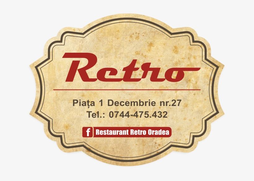 Restaurant Retro Oradea Logo Restaurant Retro - Retro Restaurant, transparent png #1041803