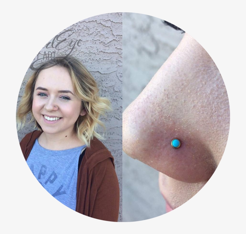 Nostril Piercings - Girl, transparent png #1041914