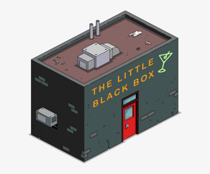 The Little Black Box - Little Black Box Simpsons, transparent png #1041971