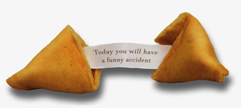 Funny Fortune Cookie With Message Inside - Fortune Cookie, transparent png #1042407