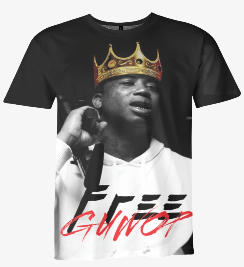 Free Gucci Mane - T-shirt, transparent png #1042594