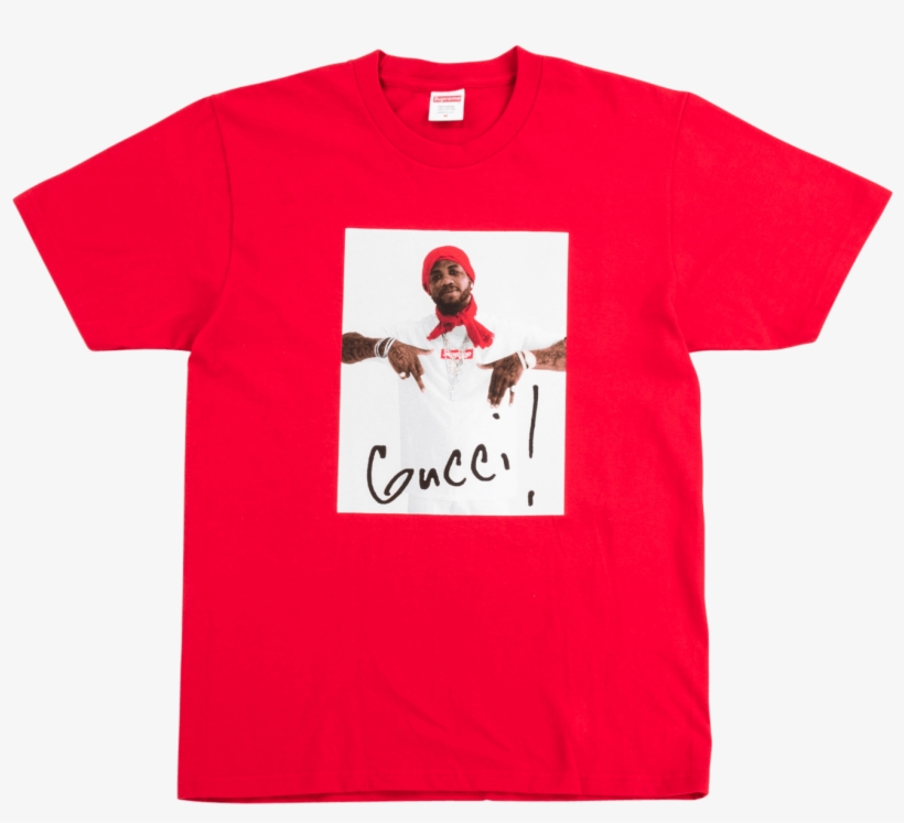 Supreme Gucci Mane Tee, transparent png #1042719