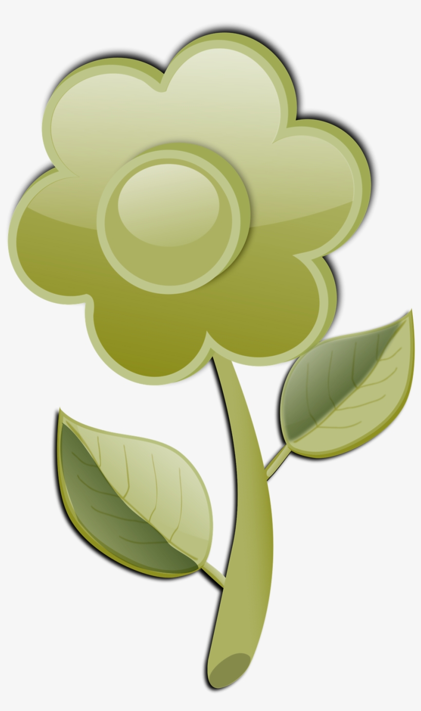 Free Stock Photo - Flor Con Tallo En Vector, transparent png #1042965