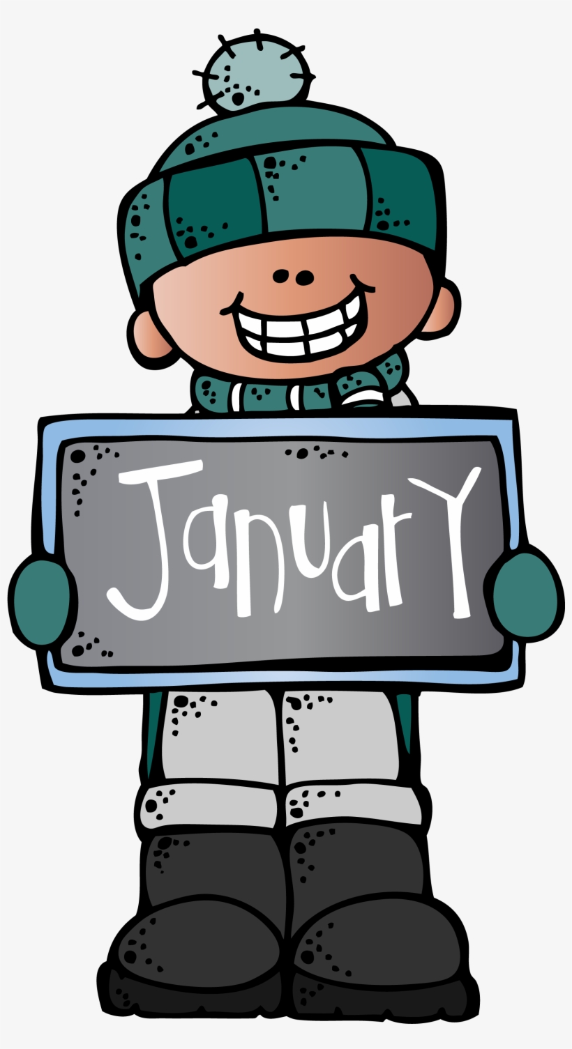 January Mkb C Melonheadz Illustrating Llc 2014 Colored - Melonheadz Clipart Months, transparent png #1043064
