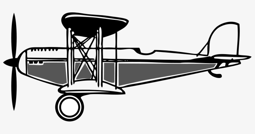 Image Of Biplane Clipart Biplane Clip Art - Clipart Biplane, transparent png #1043194
