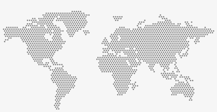 Contact Us - Transparent Background World Map, transparent png #1043380