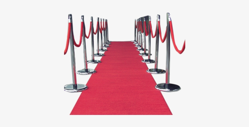 Clipart Transparent Stock Rope Transparent Red Carpet - Red Carpet Stanchions Png, transparent png #1043404