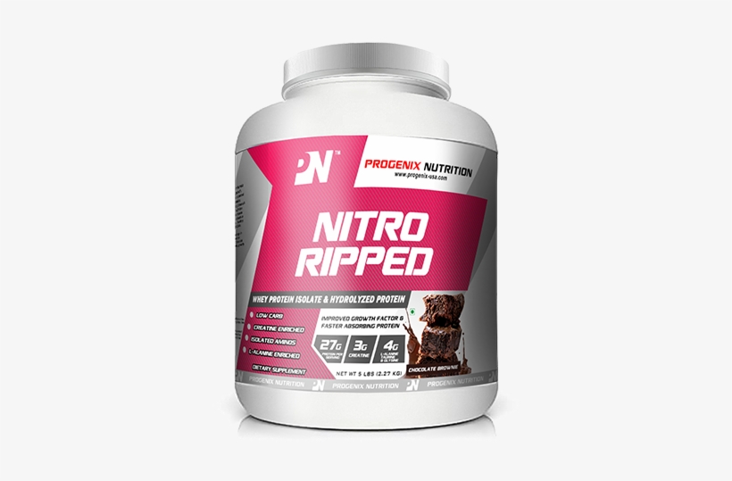 We Give You Nitro Ripped Whey - Progenex Nutrition Nitro Ripped, transparent png #1043410