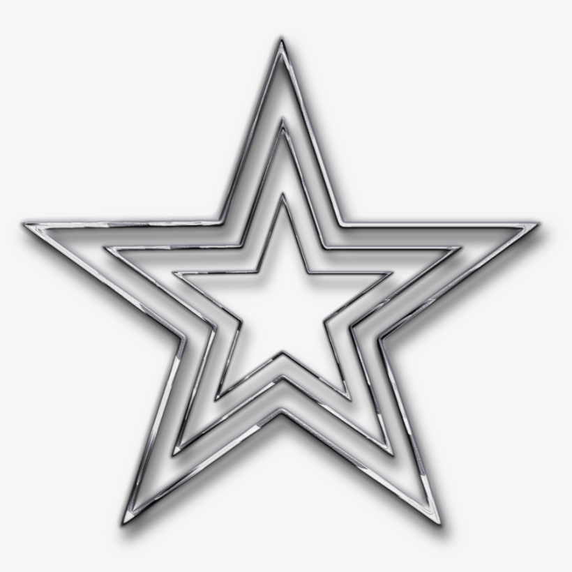 Silver Png Pic - Star Png Silver, transparent png #1043430