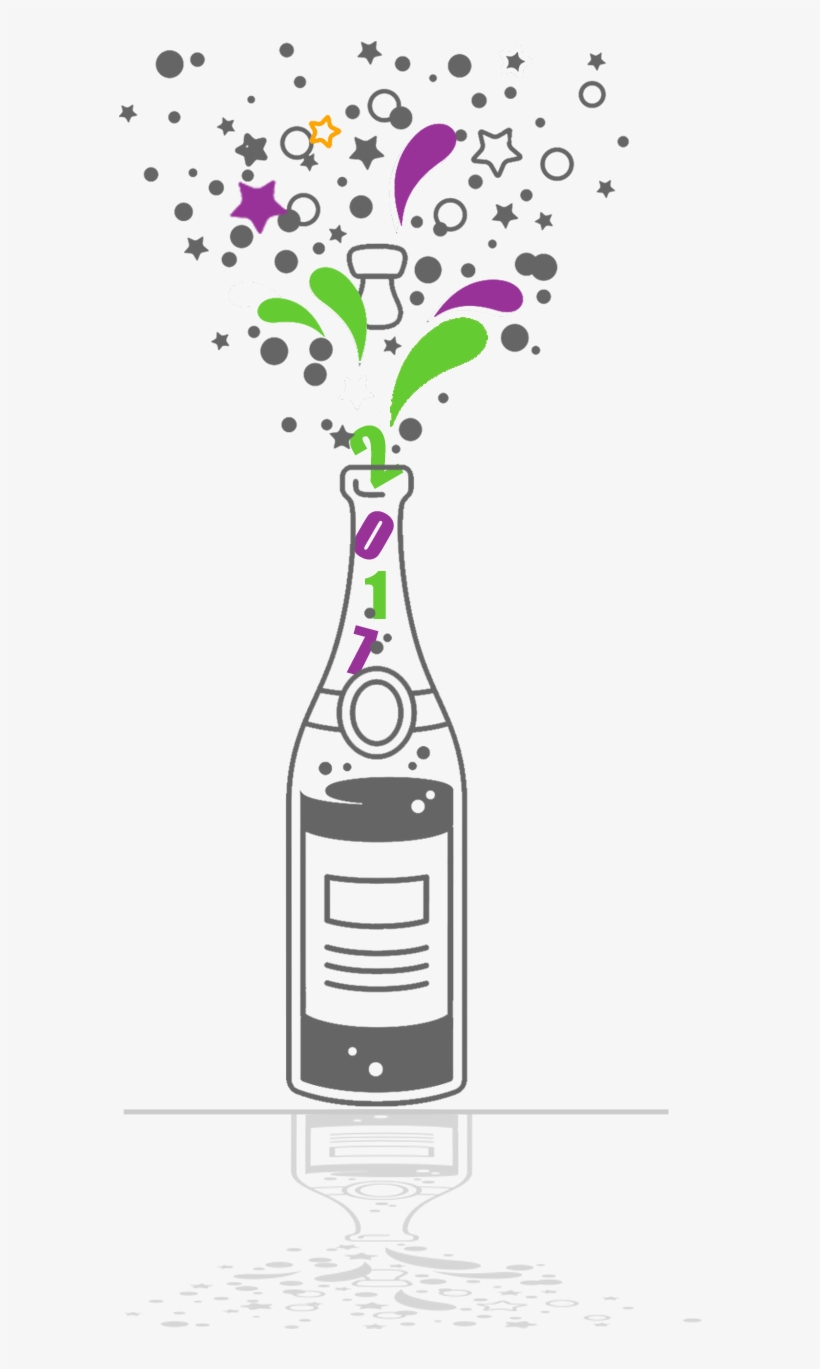 Tuesday, January 5, 2016 - Glass Bottle, transparent png #1043497