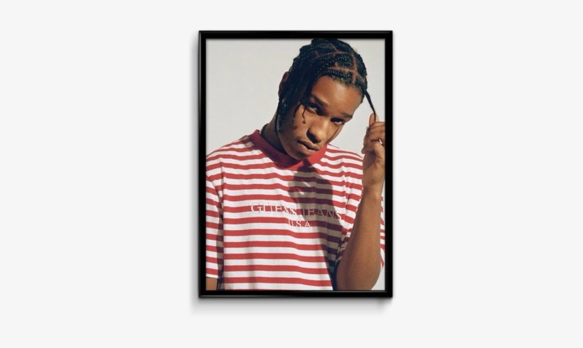 A$ap Rocky Poster - Asap Rocky Braids 2018, transparent png #1043592