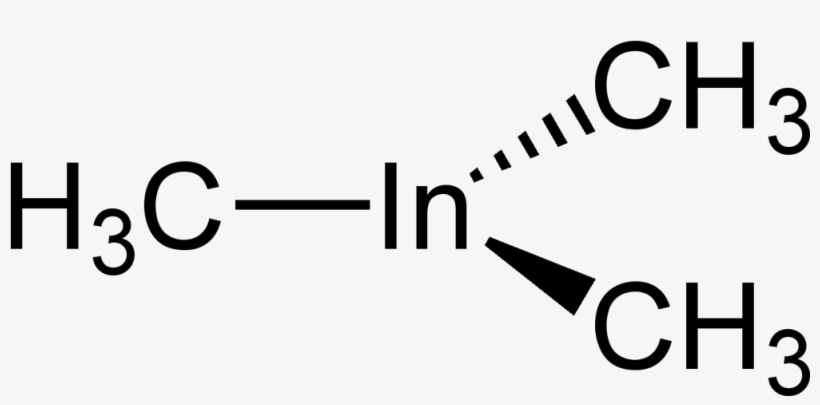 File - Trimethylindium-2d - Formula De 2 Butanol, transparent png #1043611