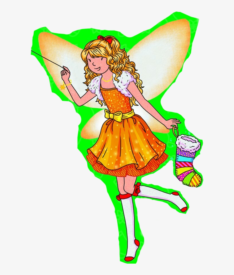 Natalie The Christmas Stocking Fairy - Natalie The Christmas Stocking Fairy (rainbow Magic, transparent png #1044224