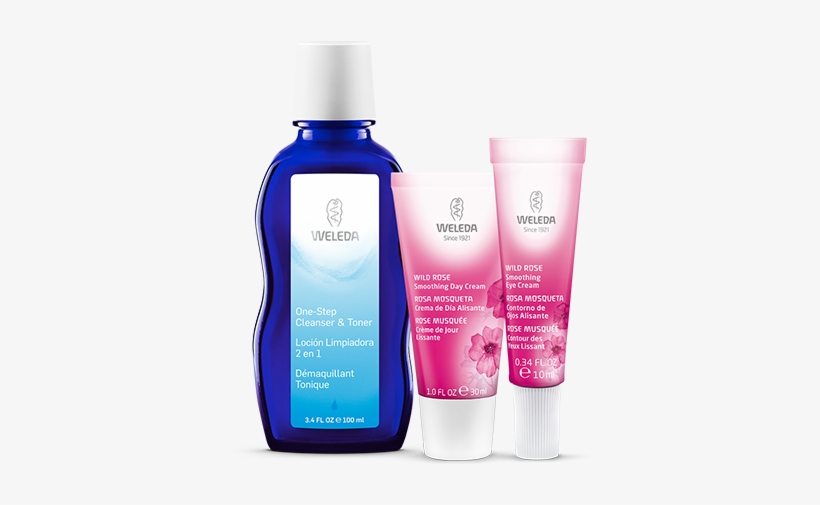 Clean Beauty Facial Care - Weleda - One Step Cleanser & Toner 100ml, transparent png #1044241