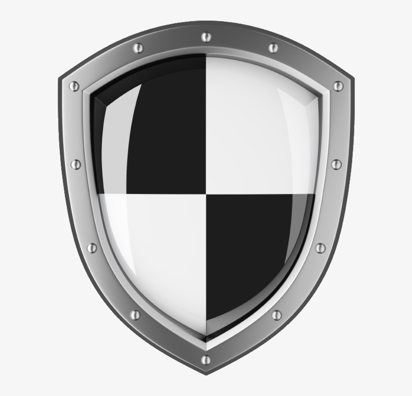 Anti-theft Measures - Silver Shield, transparent png #1044246