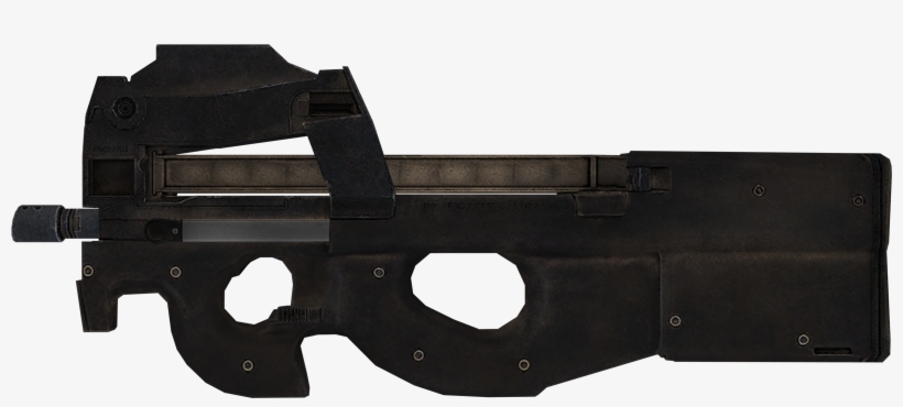 Gun Vector P90 - Crossfire P90, transparent png #1044272