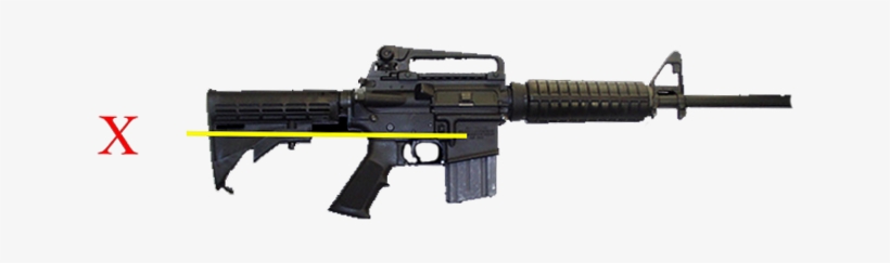 Ar-15 Configured As An Assault Weapon With "detachable - Ar 15, transparent png #1044542