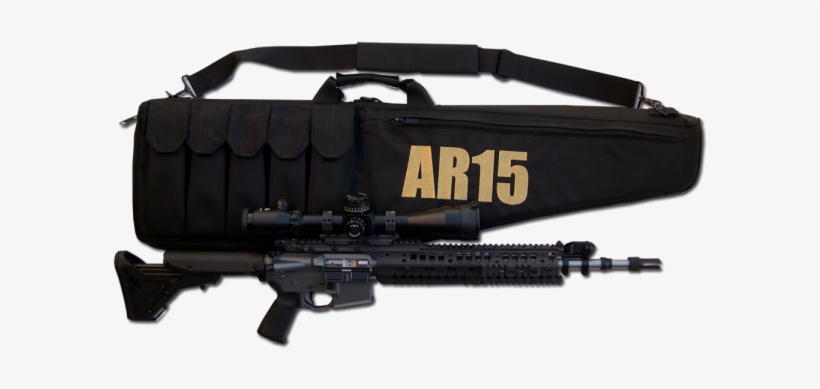 M16 Ar15 - Ar 15 M 16 Gun Case, transparent png #1044639