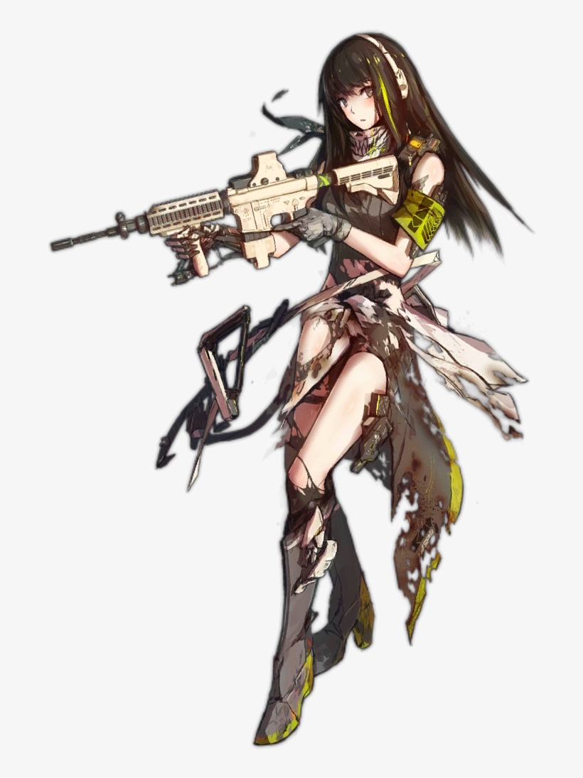 M16a1 Yeah, Thank Me - M4 Sopmod Girls Frontline, transparent png #1044861